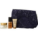 Day & Night Glow Trio Set Ahava: Extreme , Day, Cream, For Face, 50 ml + Time To Revitalize Extreme, Anti-Aging, Night, Local Treatment Serum, For Face, 30 ml + Refresing, Eliminates Impurities, Cleansing Gel, For Face, 15 ml + Ahava, GWP Textile Pouch