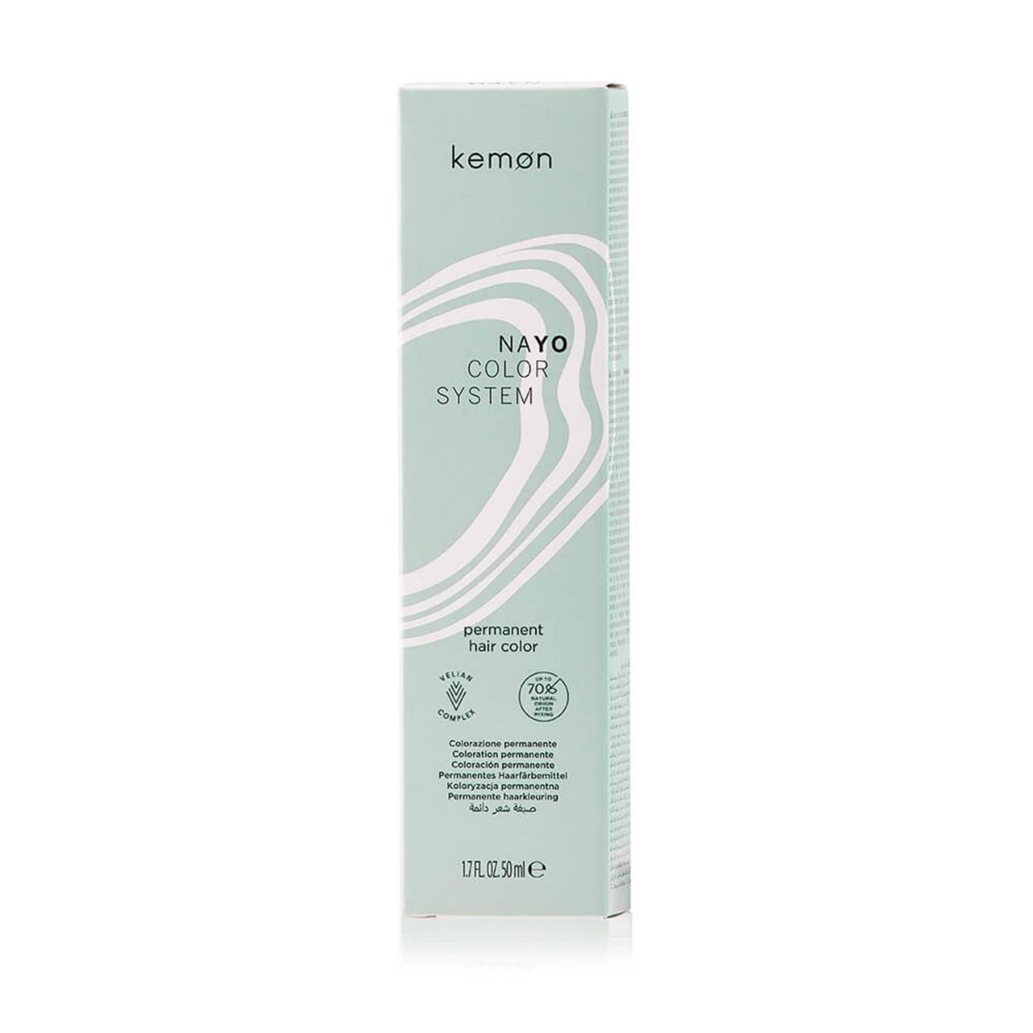Kemon, Nayo 8 Hair Color, Permanent Hair Dye, 8 Light Blonde, 50 ml