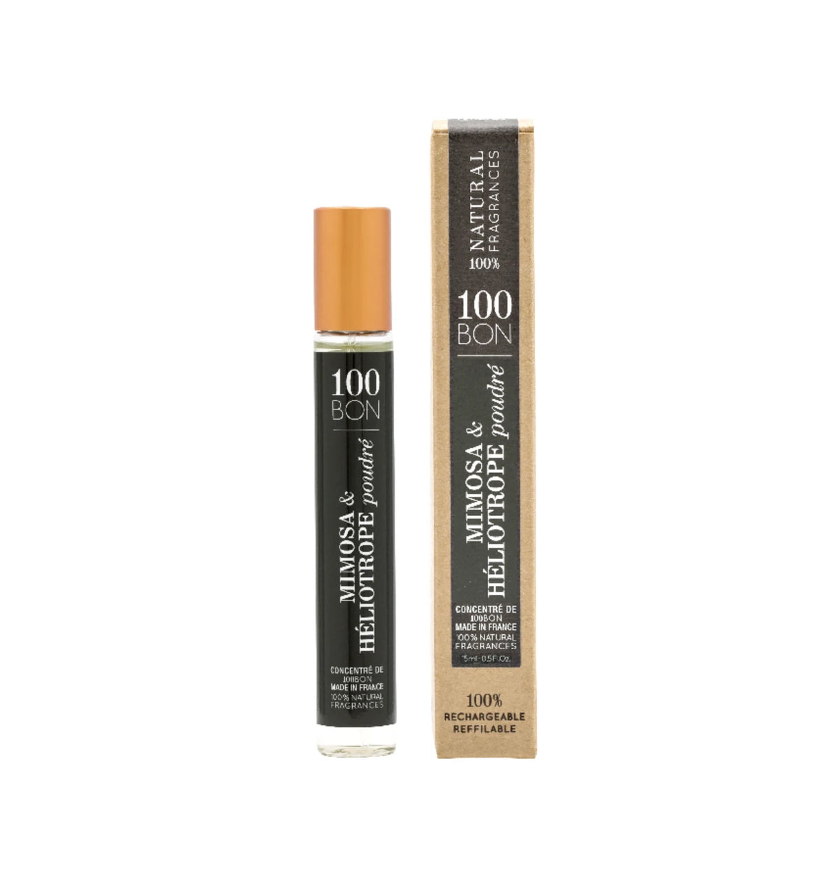 100 Bon Mimosa & Heliotrope Poudre Eau de Parfum 15 ml Miniatura