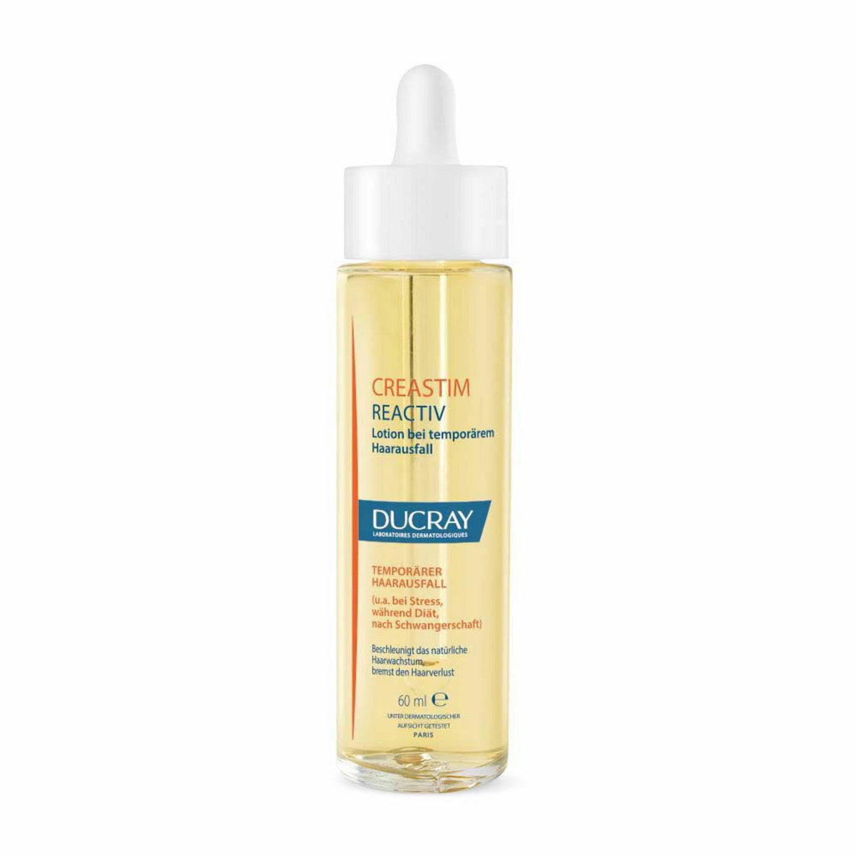 Ducray, Anaphase Creastim Reactiv, Hair Lotion Treatment, Anti-Hair Loss, 60 ml