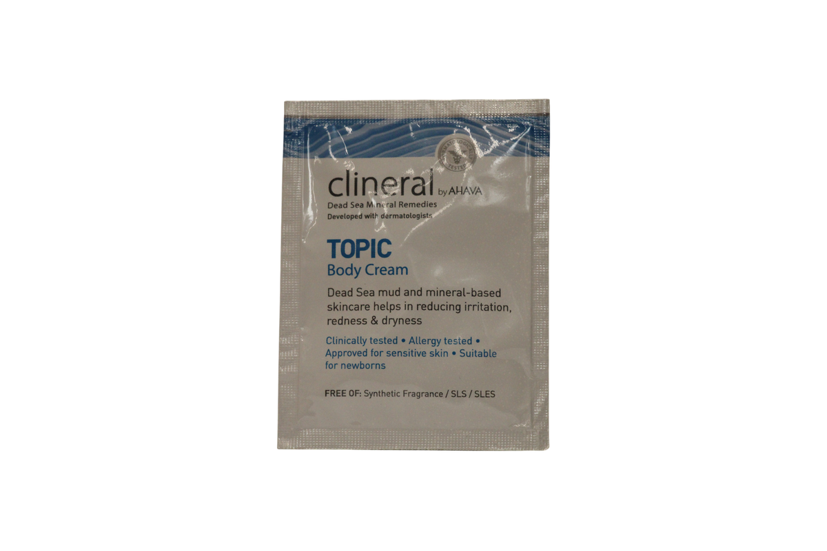 Ahava Clineral Topic Crema corporal 6 ml Sample