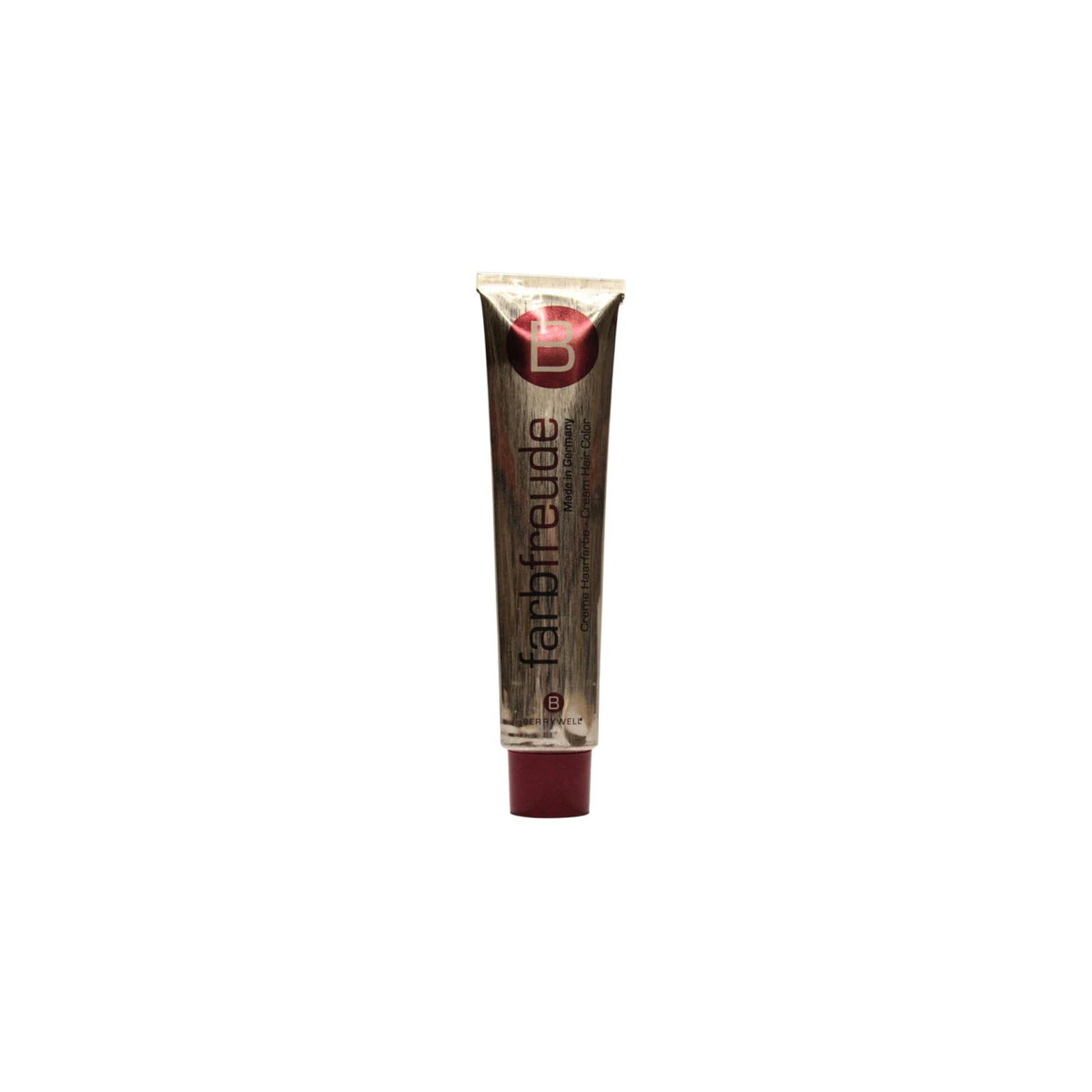 Berrywell Farbfreude Tinte permanente para el cabello 6.8 Rubio oscuro ceniza 61 ml Tester