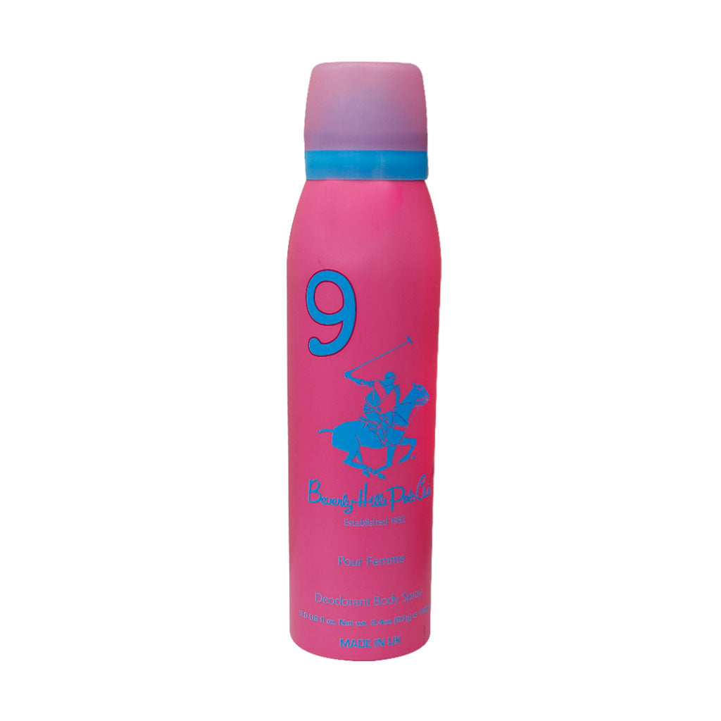 Beverly Hills Polo Club, 1982 - Sport 9, Freshness, Body Spray, 150 ml