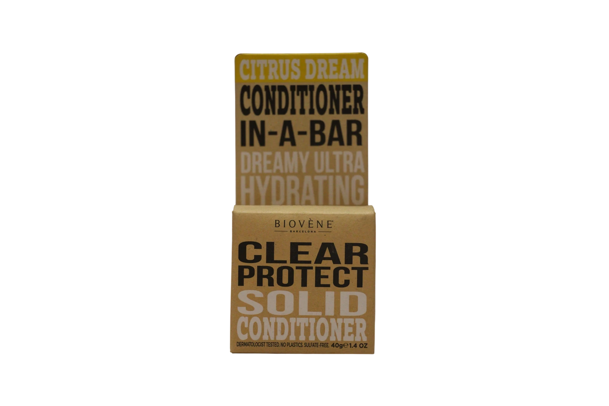 Biovène Clear Protect Citrus Dream Barra de acondicionador sólido 40 g Tester