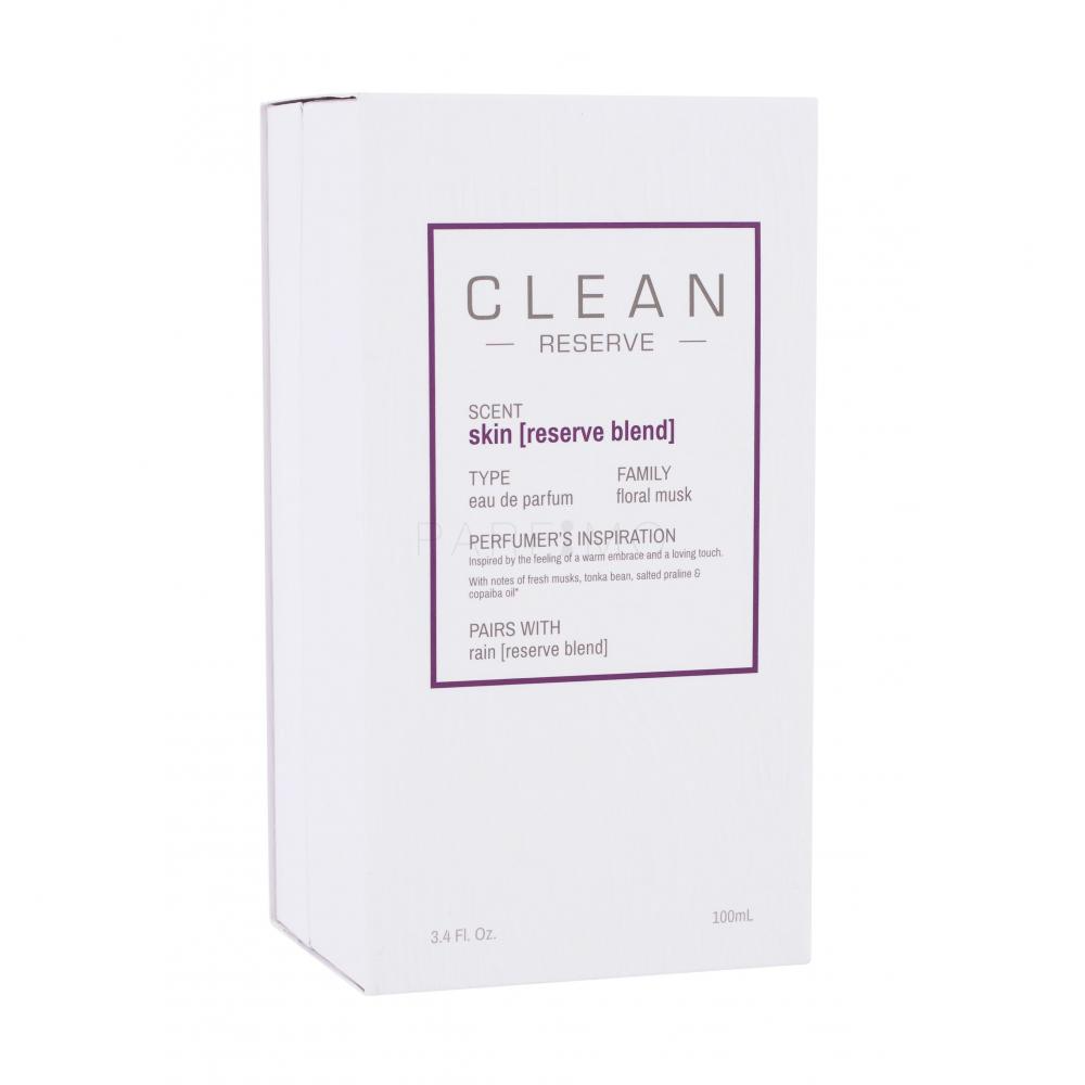 Clean, Skin [Reserve Blend], Eau De Parfum, Unisex, 100 ml
