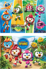 Clementoni, Top Wings, Jigsaw Puzzles 2 x60 pcs