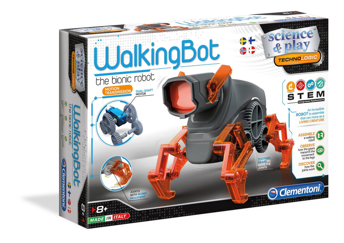 Clementoni, Walking Bot  Branded Brick Sets