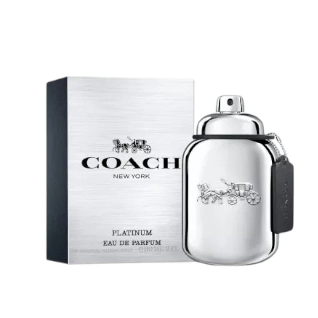 Coach, Platinum, Eau De Parfum, For Men, 60 ml