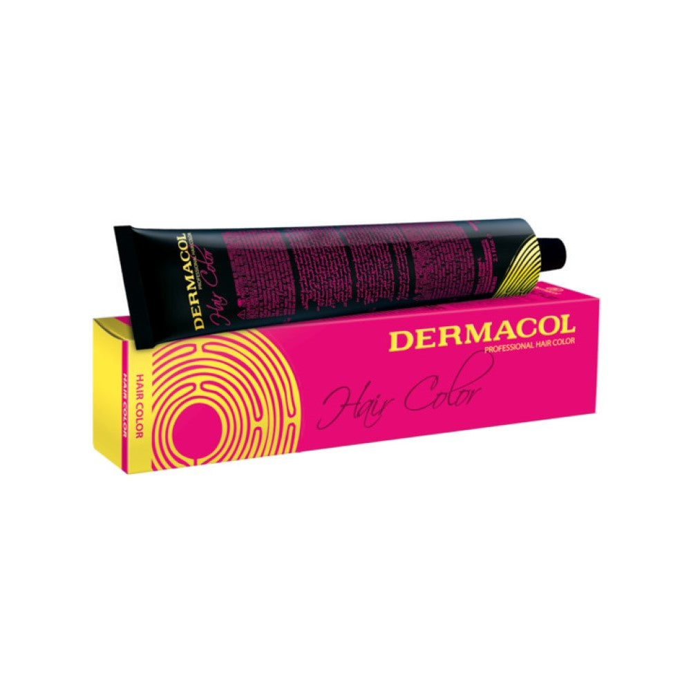 Dermacol, Professional Hair Color, Permanent Hair Dye, 4/8 Beaujolais, 60 ml