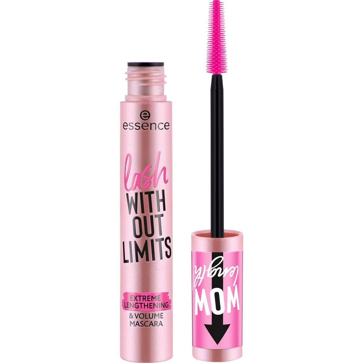Essence, Lash Without Limits, Extreme Lenghtening & Volum Lashes, Mascara, 01, Black, 13 ml