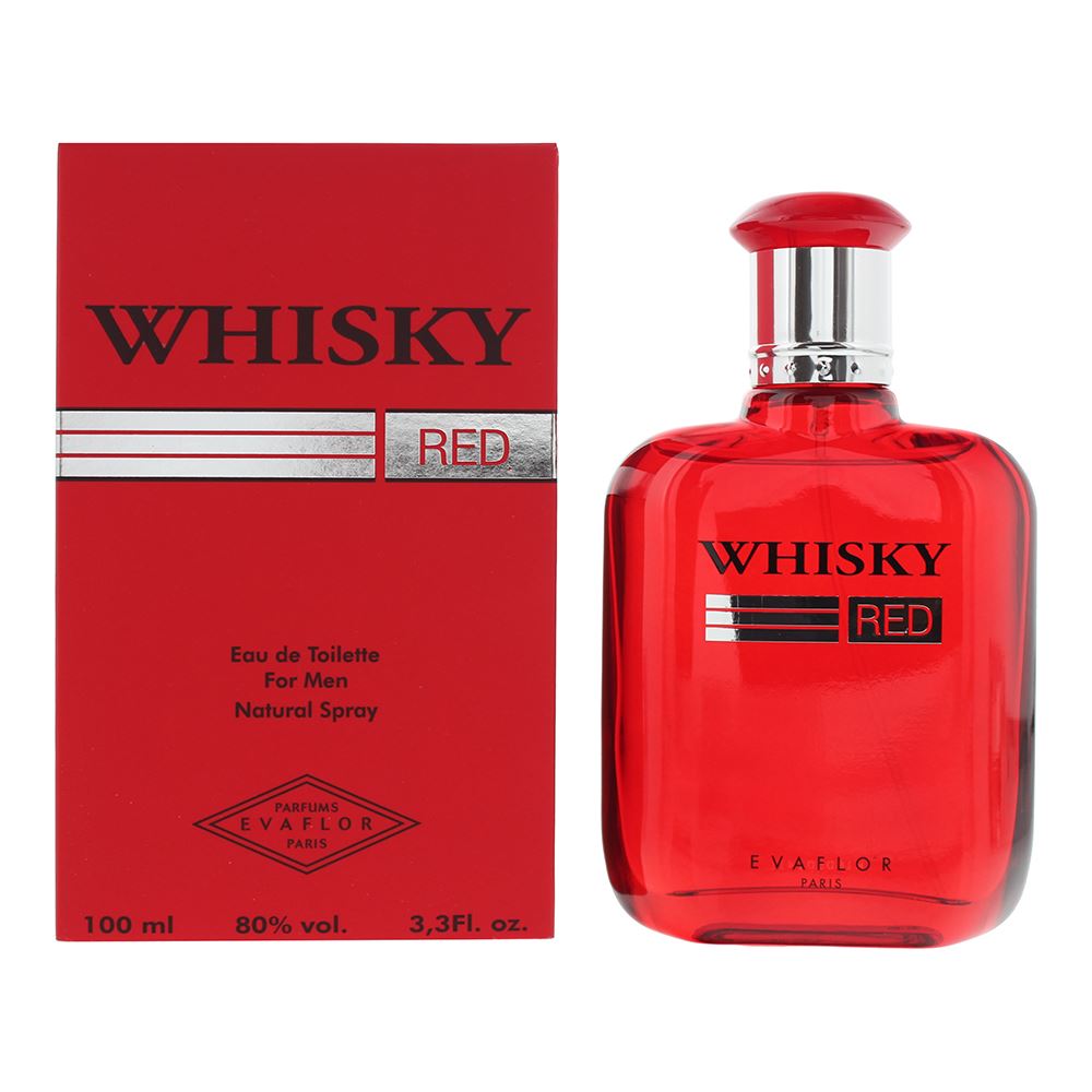 Evaflor, Whisky Red, Eau De Toilette, For Men, 100 ml