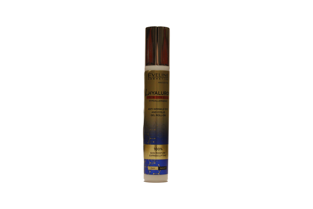Eveline Cosmetics Bio Hyaluron Contorno de ojos antiarrugas con aplicador de bola 15 ml Tester