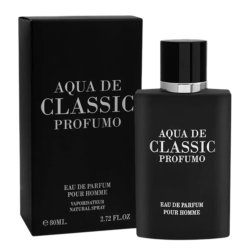 Fragrance World, Aqua de Classic Profumo, Eau De Parfum, For Men, 80 ml