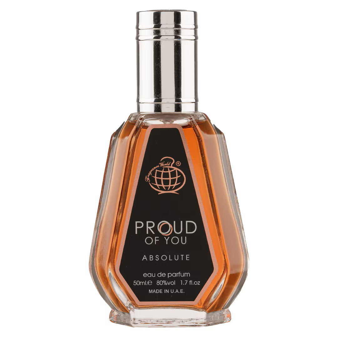 Fragrance World, Proud Of You Absolute, Eau De Parfum, For Men, 50 ml
