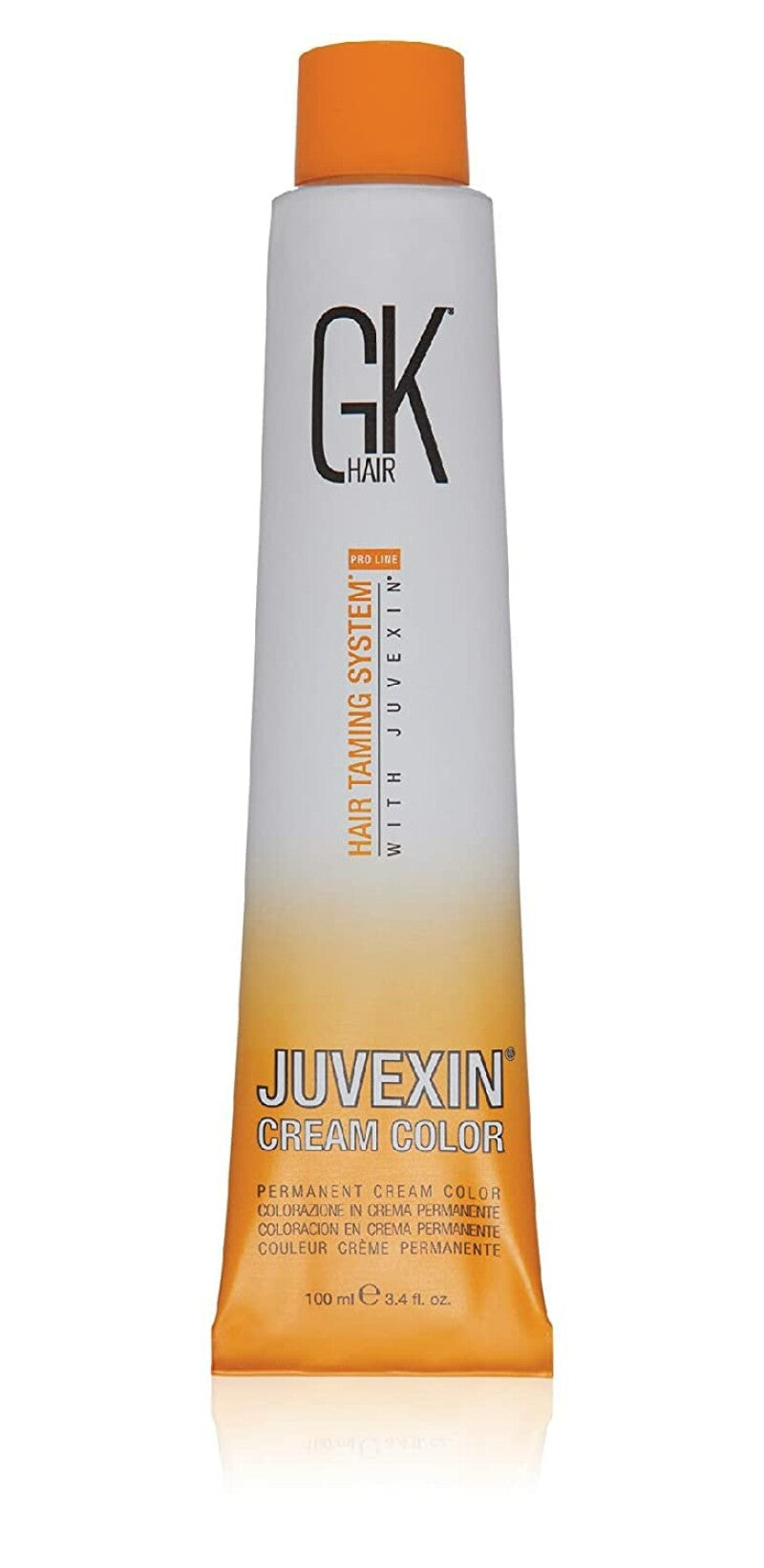 Global Keratin, Cream Colour, Permanent Hair Dye, 7.13 Ash Golden Blonde, 100 ml