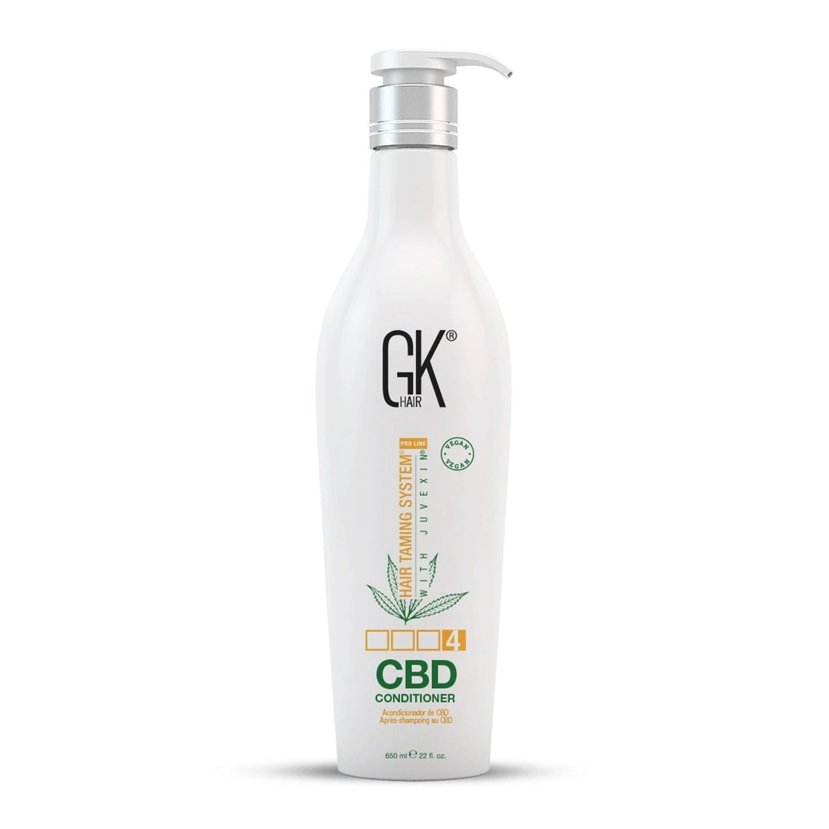Global Keratin, CBD Vegan, Hair Conditioner, For Repairing, 650 ml