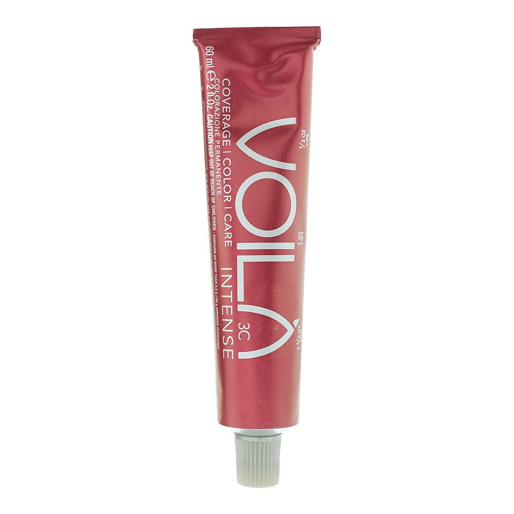 Intercosmo, Voila 3C Intense, Permanent Hair Dye, 7.1 Medium Ash Blonde, 60 ml