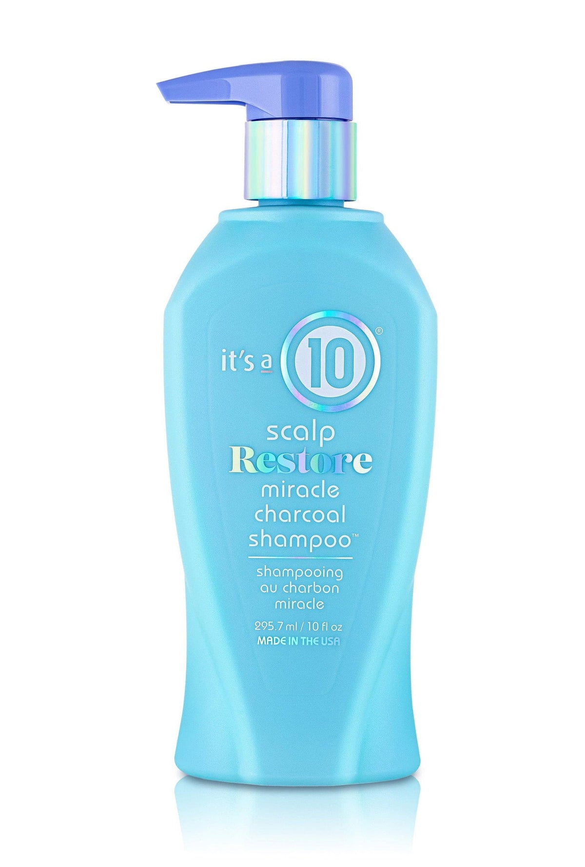 It's a 10, Scalp Restore Miracle, Charcoal, Hair Shampoo, Remove Excess Oil And Product Residual Build-up, 295.7 ml