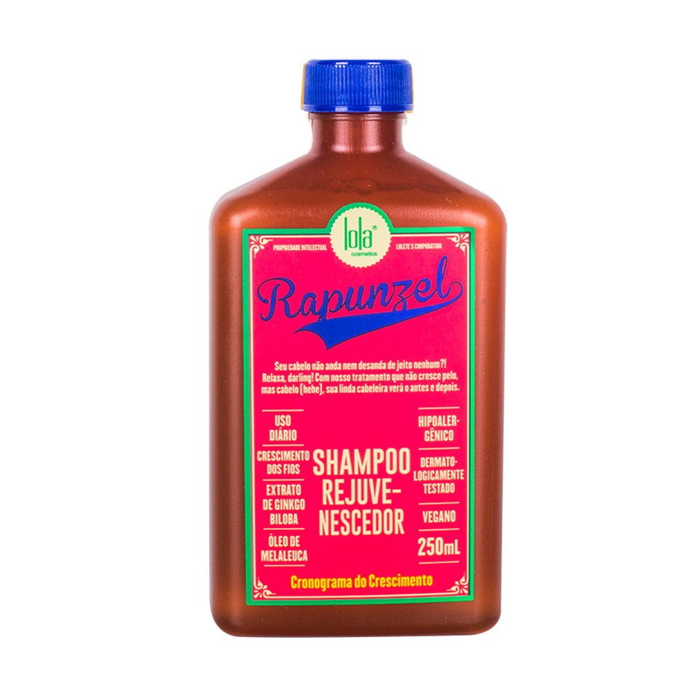 Lola Cosmetics, Rapunzel, Hair Shampoo, Rejuvenating, 250 ml