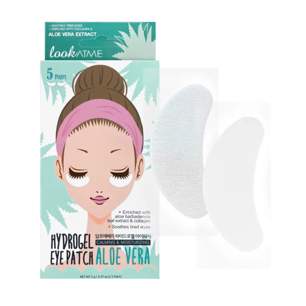 Look At Me Parche de hidrogel para el contorno de ojos con aloe vera 10 unidades