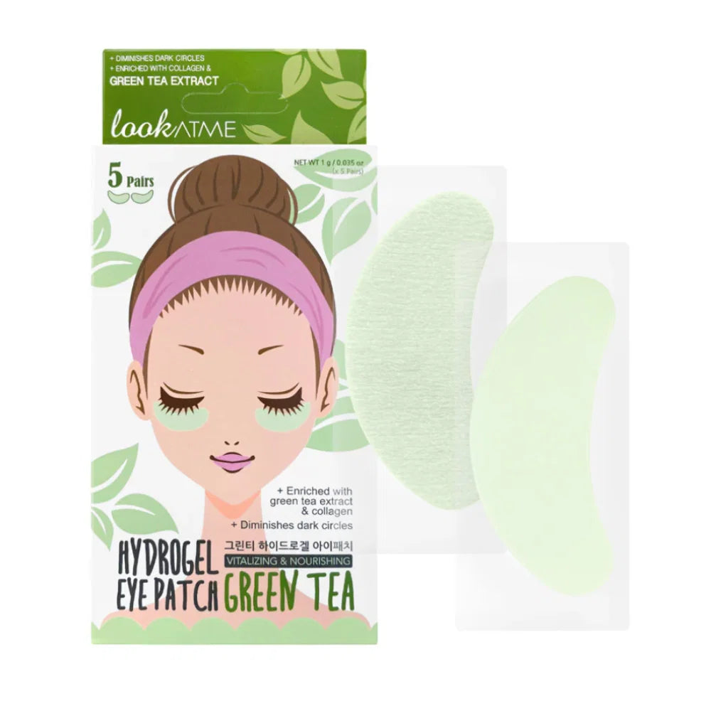 Look At Me Parche de hidrogel para el contorno de ojos con té verde 10 g