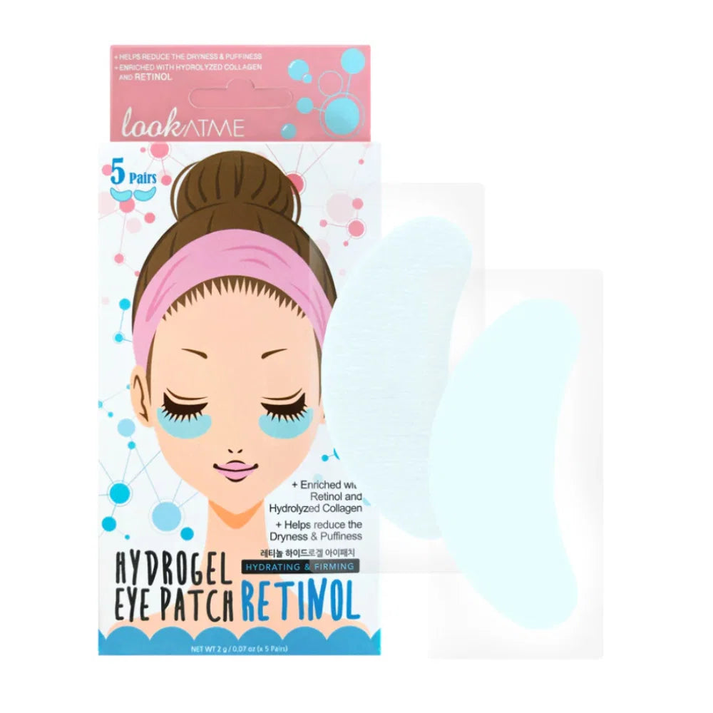 Look At Me Parche de hidrogel para el contorno de ojos con retinol 10 unidades