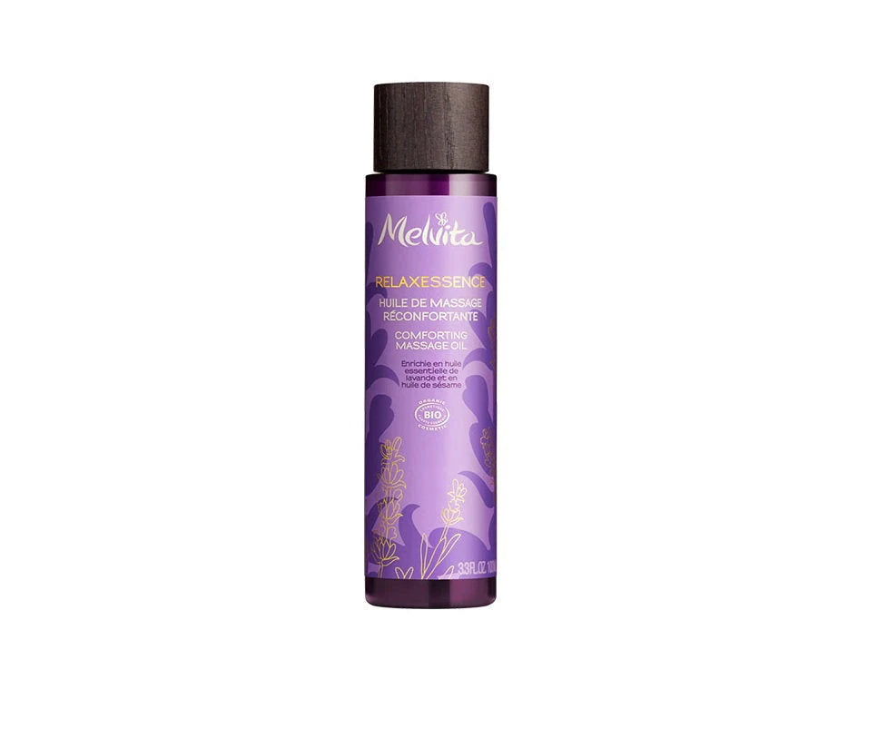 Melvita, Relaxessence, Organic, Relaxing, Massage Oil, Lavender, Sesame Extract, 100 ml *Tester