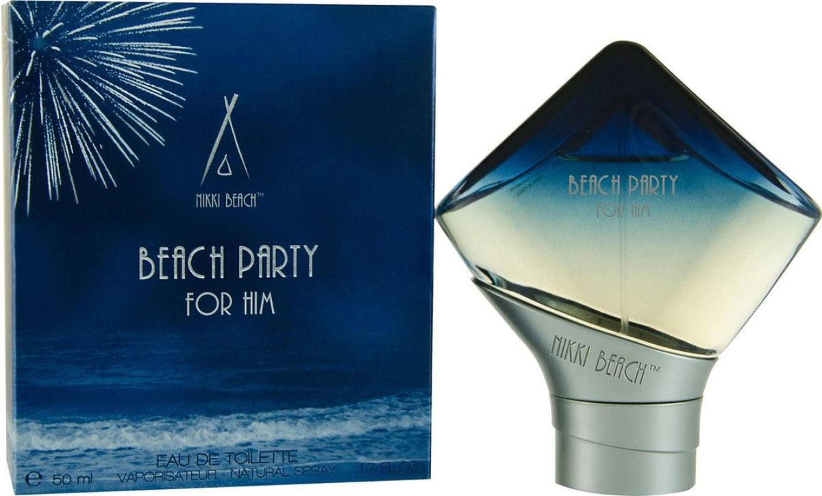 Nikki Beach, Beach Party, Eau De Toilette, For Men, 50 ml