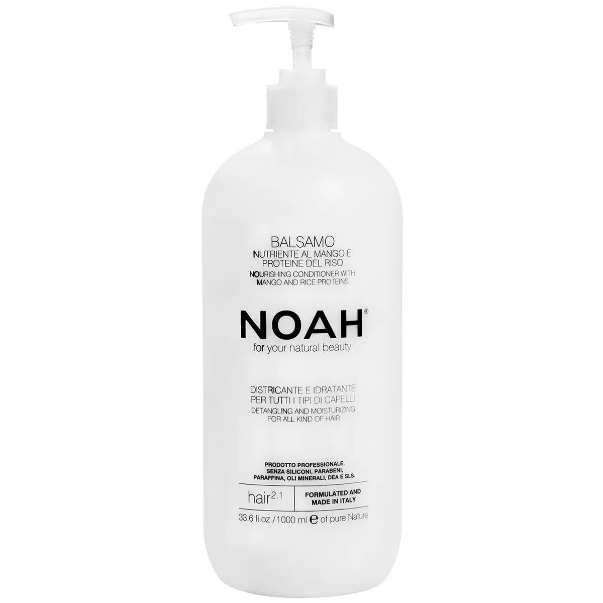 Noah, Natural, Mango, Hair Conditioner, Nourishing & Hydrating, 1000 ml