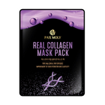 PaxMoly, Real Collagen, Hydration & Elasticity, Sheet Mask, For Face, 25 ml
