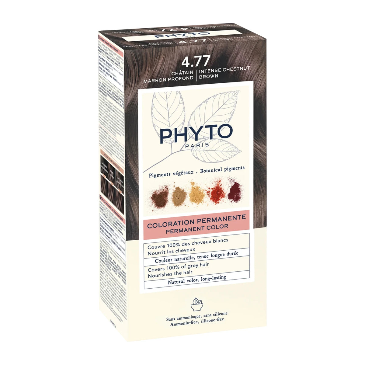 Phyto Phytocolor Tinte capilar permanente 4.77 Castaño intenso 50 ml