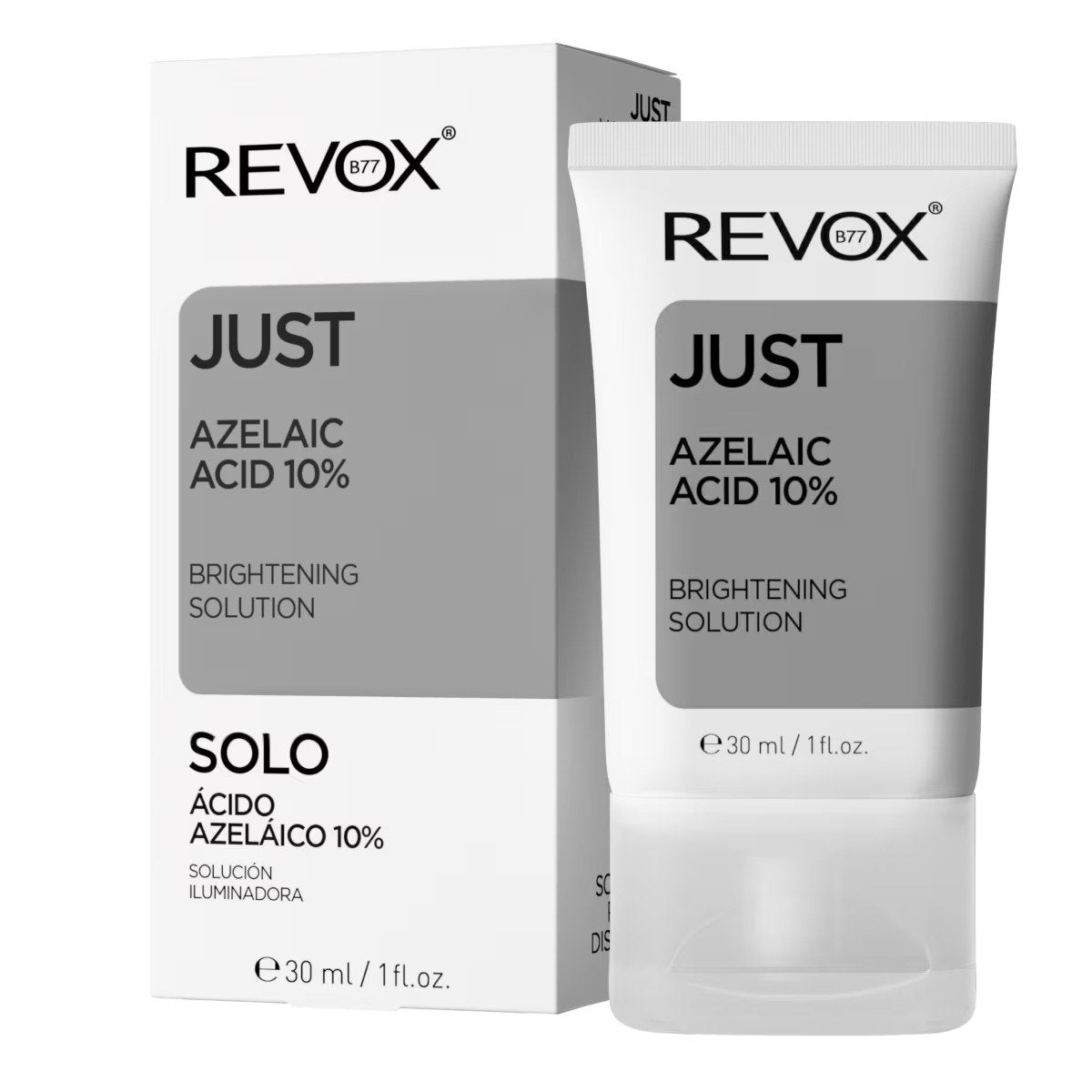 Revox B77, Just, Azelaic Acid 10%, Brightening, Day, Cream, For Face, 30 ml