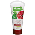 Rossmann, Alterra, Organic Pomegranate & Organic Aloe Vera, Hair Cream Treatment, Moisture, Shine, 150 ml *Tester