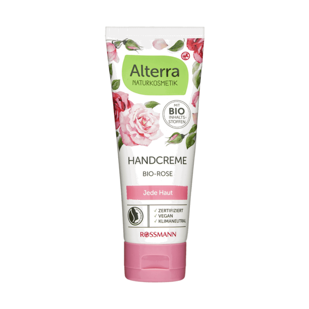 Rossmann, Alterra, Rose, Hydrating, Hand Cream, 125 ml *Tester