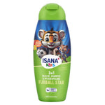 Rossmann, Isana Kids, Hair Shampoo, Conditioner & Shower Gel 3-In-1, Cleaning, 300 ml *Tester