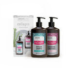 Set Arganicare: Collagen, Hair Shampoo, Revitalizing, 400 ml + Collagen, Hair Conditioner, Strengthening & Repairing, 400 ml