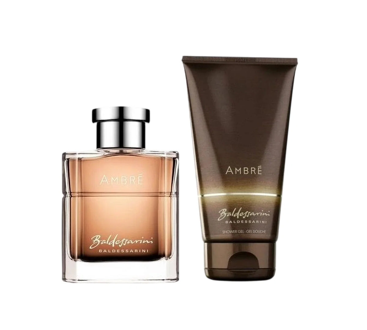 Set Baldessarini: Ambre, Eau De Toilette, For Men, 50 ml + Ambre, Cleansing & Refreshing, Shower Gel, For All Skin Types, 200 ml