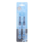 Set Duo, Epl, Manchester City, Toothbrush, Blue, 2 pcs
