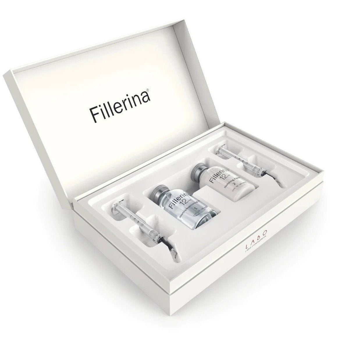 Set Duo, Labo Suisse, Fillerina 12HA Densifying Filler Grade 3, Anti-Wrinkle & Firming, Local Treatment Gel, For Face, 2 pcs, 30 ml