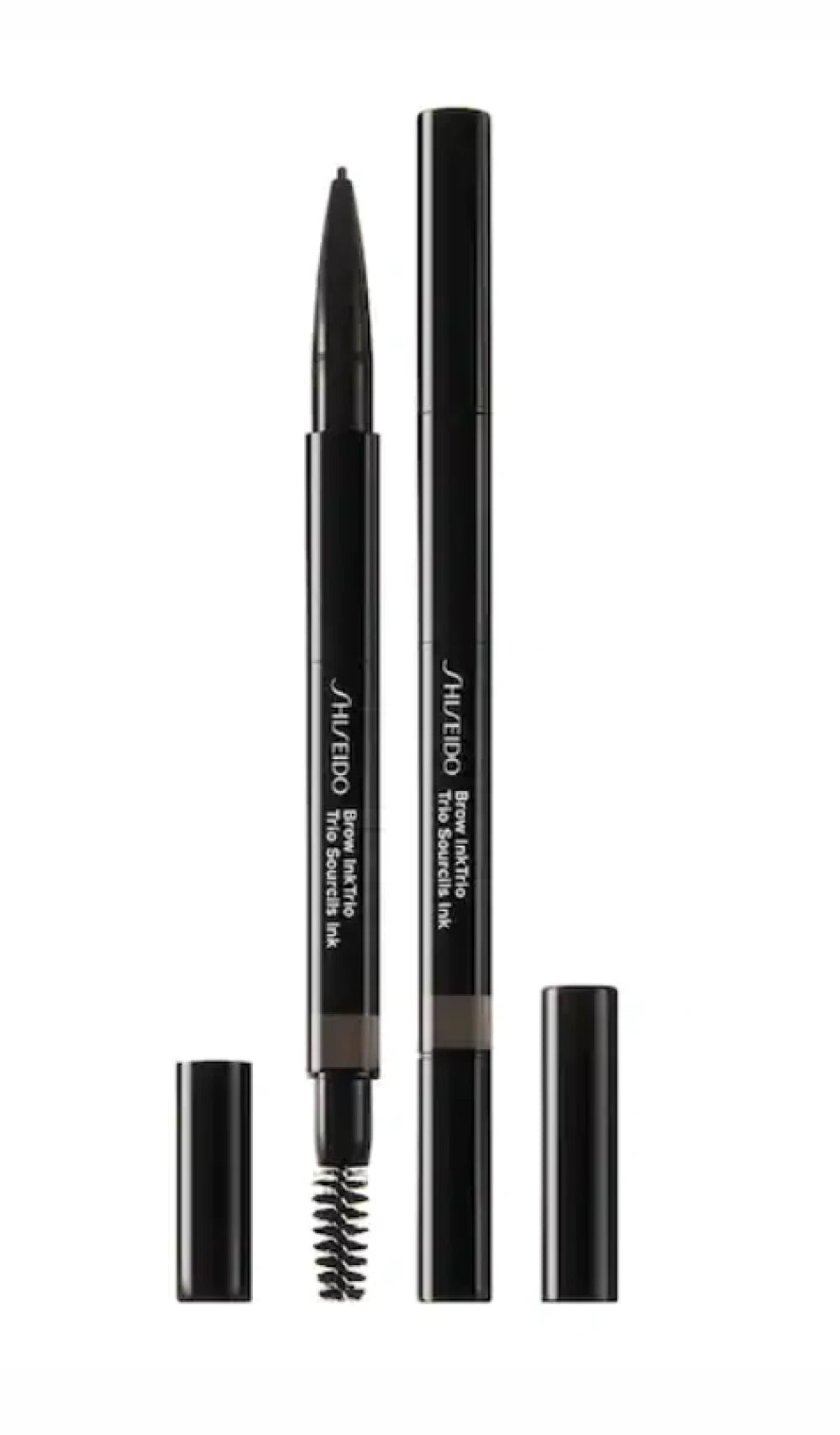 Shiseido, Brow Ink Trio, Eyebrow Cream Pencil & Brush 2-In-1, 03, Deep Brown, 0.31 g *Tester