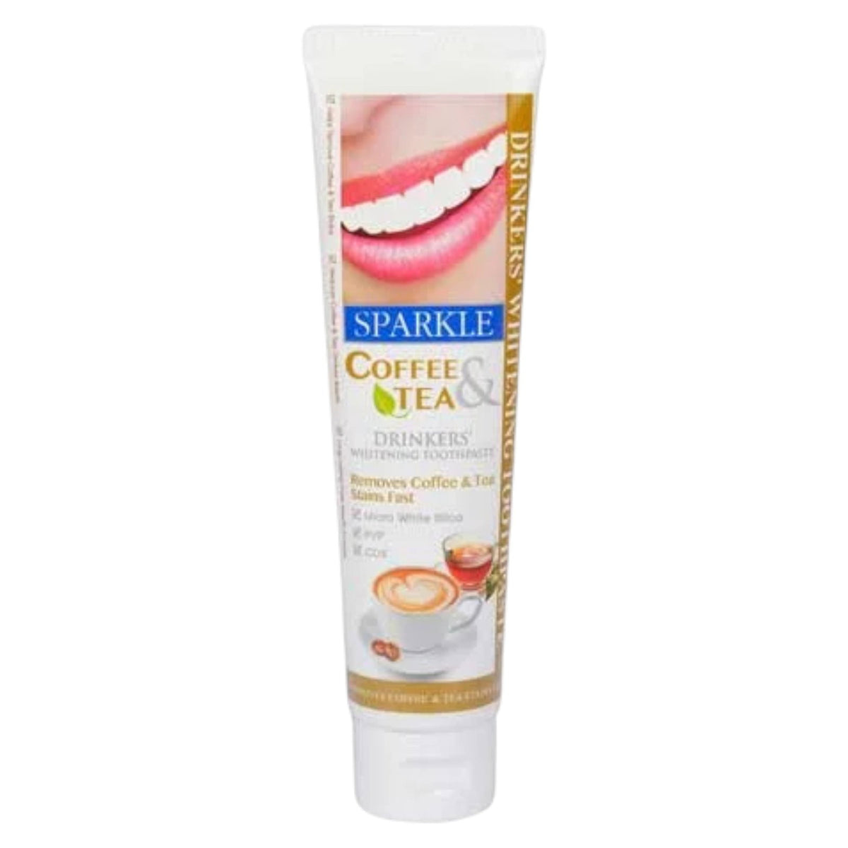 Sparkle, Cofee & Tea, Whitening, Toothpaste, 50 g *Tester