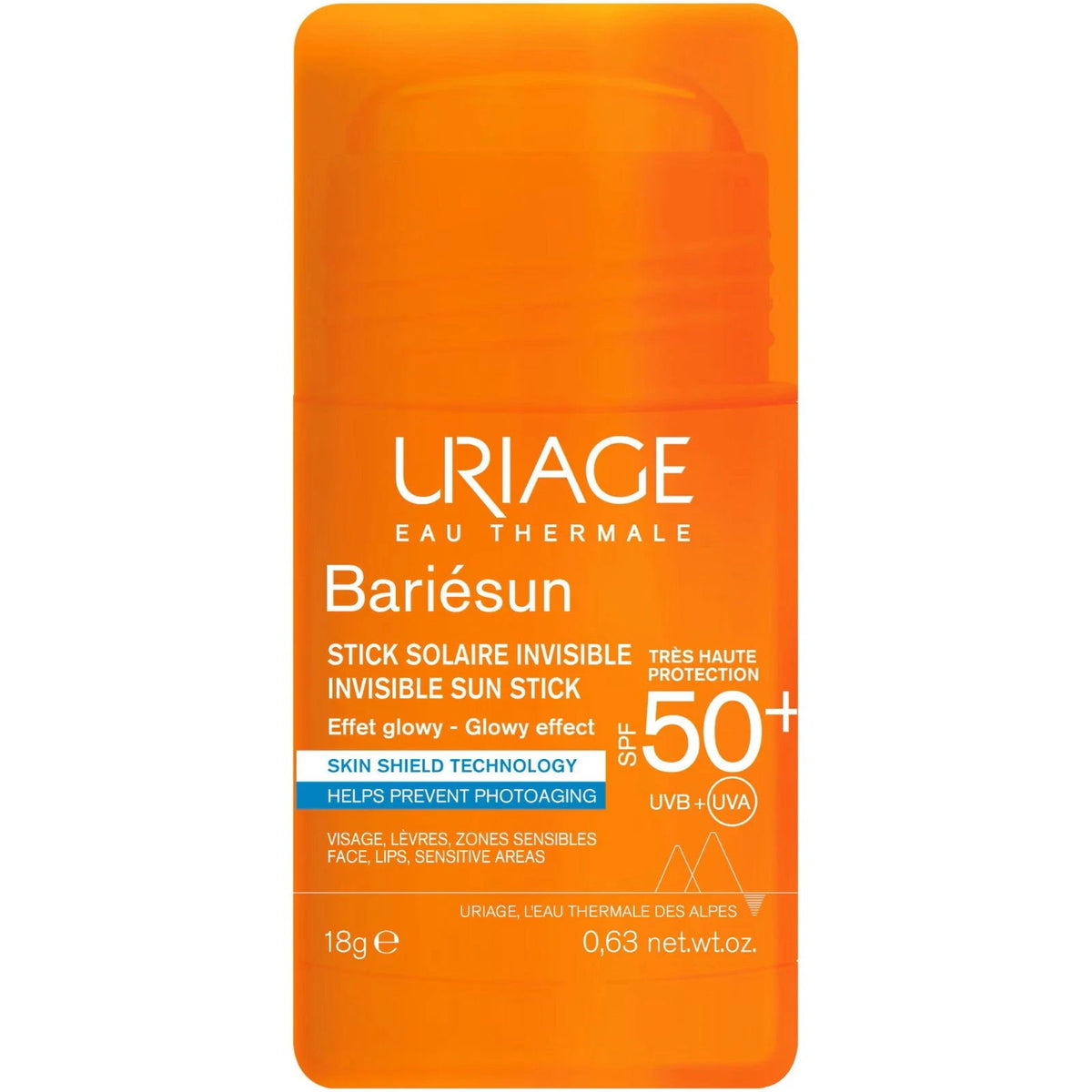 Uriage Bariésun Stick Solar Invisible SPF50+ 18 g