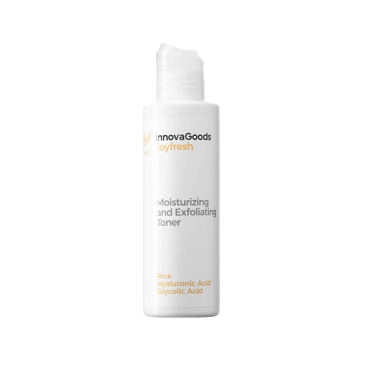 Moisturizing and Exfoliating Facial Toner Rice Joyfresh InnovaGoods 150 ml skincare packaging