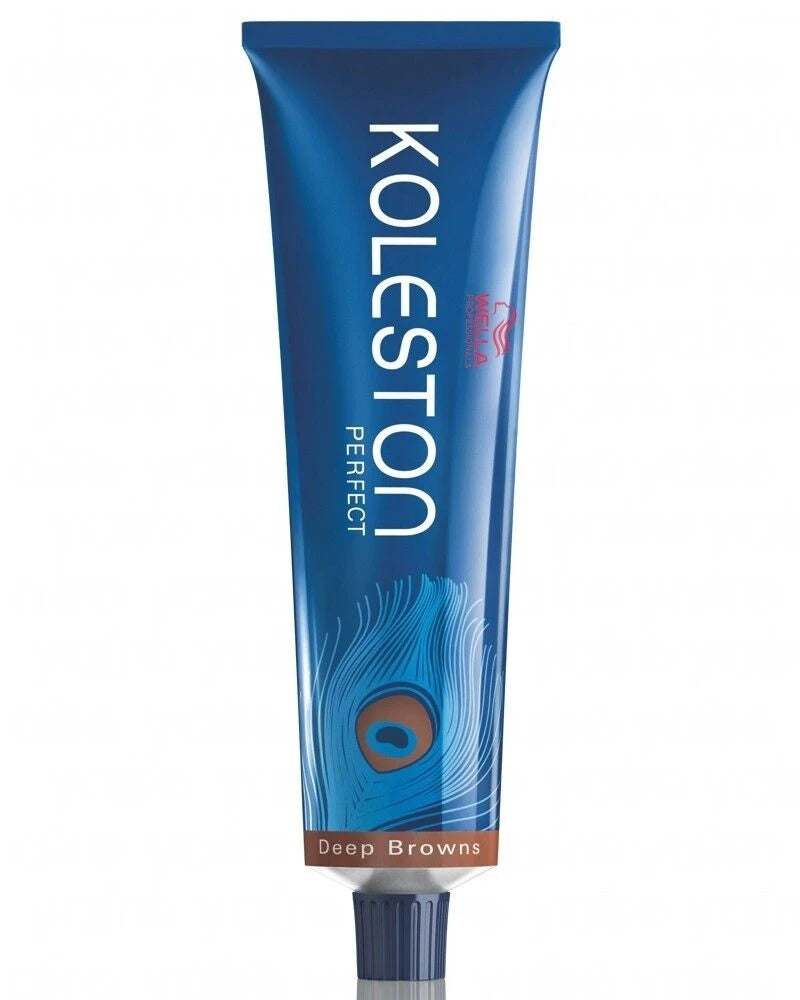 Wella Professionals, Koleston Perfect, Permanent Hair Dye, 5/73 Light Brown Gold Brown, 60 ml