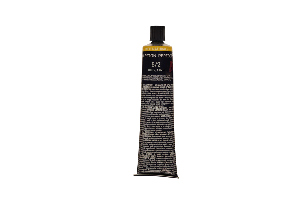 Wella Professionals Koleston Perfect Me+ Tinte Permanente para el Cabello 8/2 Rubio Claro Mate 60 ml Tester